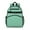 Green Daisy Flower-1, variant on Green Daisy Flower Floral Pattern Backpack for School,Cute School Bag,Schoolbag with Adjustable Shoulder Straps & Padded Back,15.25"x11.5"x5.25"