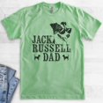 thumbnail image 2 of Jack Russell Dad, Unisex Men's Shirt, Jack Russell Terrier, Jack Russell Owner, Funny Dog Dad Gift, Heather Apple Green, Medium, 2 of 6