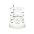 thumbnail image 1 of fastboy Transparent Earring Organizer Store And Display Earrings In Style Smooth Rotation For One Second 5 Floors, 1 of 6