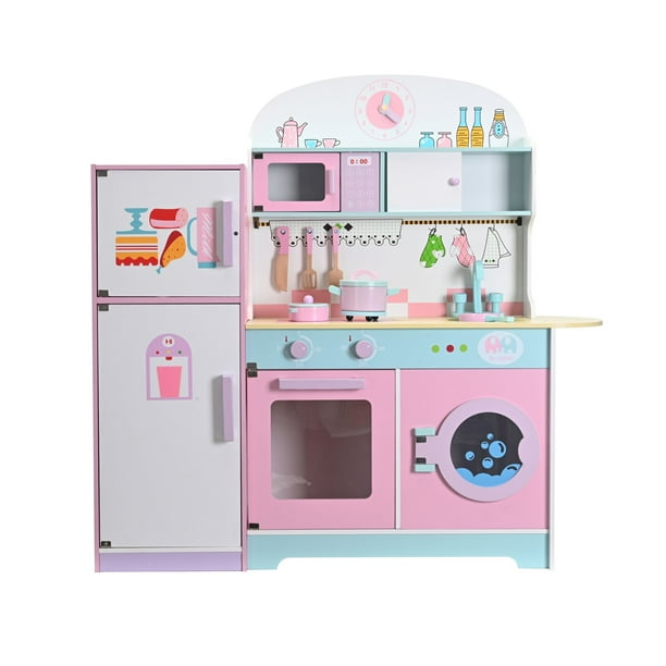 Cocina de Madera Infantil Cocinita Juguete ninos accesorios Bodega Aurrera en linea