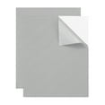 thumbnail image 1 of 2 Pcs Parche de reparación de cuero 8"x10" Kit de cinta de reparación autoadhesiva de cuero y vinilo para muebles, sofás, sillas, asientos de coche, barcos, chaquetas, gris, 1 of 7