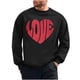 thumbnail image 2 of Ceisia Men Casual Fashion Print Round Neck Pullover Long Sleeve Sweatshirt Gift, 2 of 6
