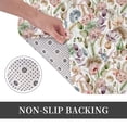 thumbnail image 6 of Pofeuu Floral Print Flannel Doormats Rug16"x24"Rug Washable Doormats Indoor Outdoor Rugs for Layered Front Door Mats, Porch, Kitchen, Entryway, 6 of 7