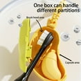 thumbnail image 6 of Tizuqe User Friendly ABS Silicone Toothbrush Holders Cover Compactly Hygienic Case, 6 of 8