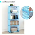 thumbnail image 2 of 2 Tiers Cube Bookcase Book Shelf Multifunctional Storage Rack for Books Shoes Toys Green Plants Decorations Bedroom Study Room Kitchen, 2 of 8