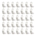 thumbnail image 2 of CIMAXIC 100Pcs DIY Ear Stud Base Clips Ear Clips Earring Findings Jewelry Making Tools,0.71"X0.47"X0.39", 2 of 4