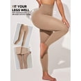 thumbnail image 3 of Women's Basic Mesh Compression Shapewear Leggings, 3 of 6