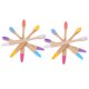 thumbnail image 2 of GOOHOCHY 10 cepillos de dientes de bambú para niños: cerdas suaves, mango de madera, cepillos de dientes coloridos para el hogar, viajes, cuidado bucal sensible, aptos para viajes., 2 of 8