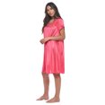 thumbnail image 4 of Casual Nights Nightgown - Women's Short Sleeve Tricot Nightgowns, Flutter Sleeves and Lightweight Silky Fabric, 4 of 5