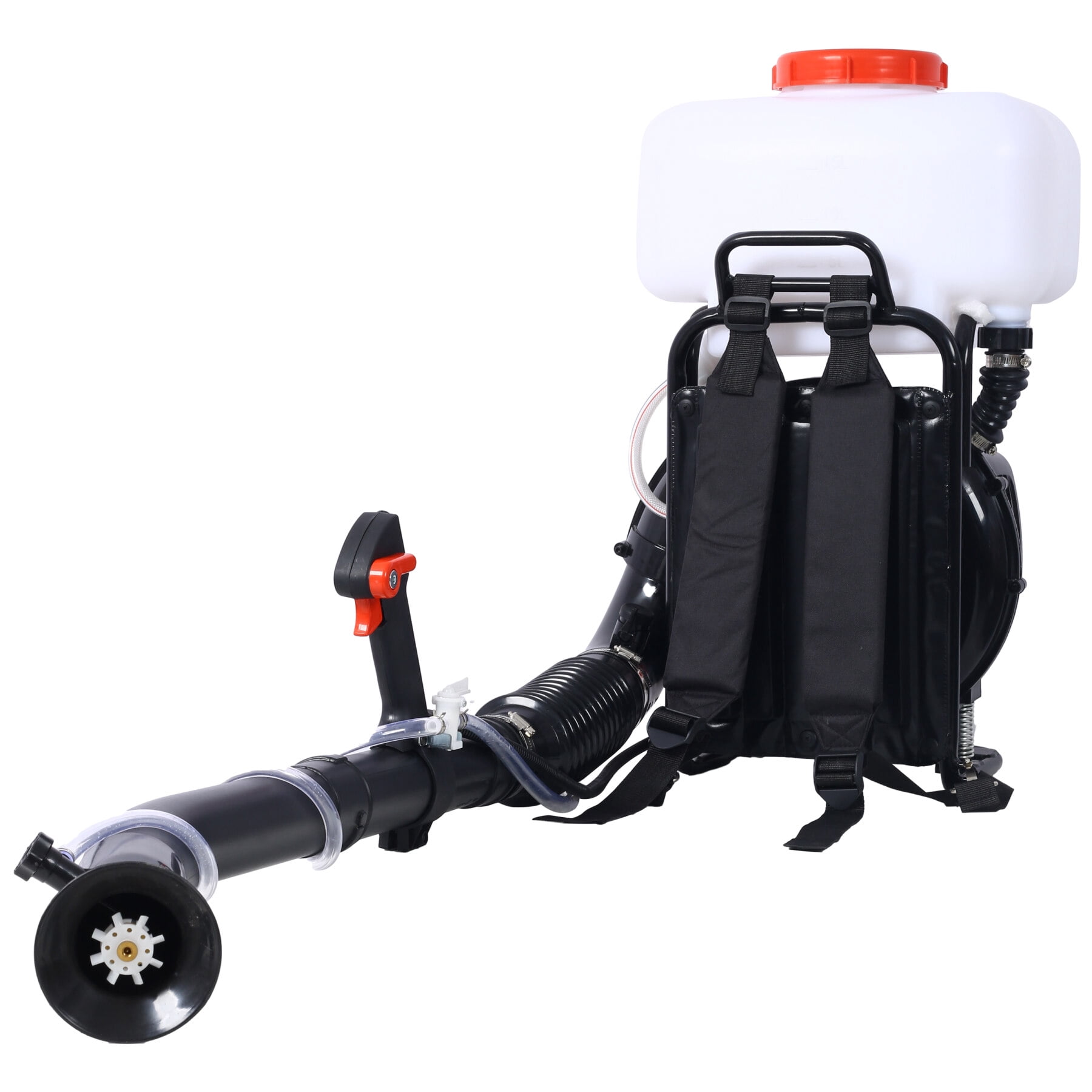 55.7cc Backpack Mosquito Fogger with 20L Tank, Lightweight Mosquito Fogger Machine with , Outdoor Mosquito Spray for Garden and Farm Spraying, Orange