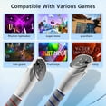 thumbnail image 5 of Controller Handle Attachments for Oculus Quest 3S/3/2 VR Accessories, Long Stick and Dual Handle Extension Grips Compatible with Meta Quest for Gorilla Tag Beat Saber Golf Club Baseball Multiple Game, 5 of 10