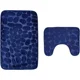thumbnail image 1 of Alfombra de baño antideslizante, espuma viscoelástica suave y gruesa, 2 piezas, alfombrillas súper absorbentes de secado rápido para baños, inodoros, duchas, bañeras, salas de estar, dormitorios, 1 of 6