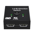 thumbnail image 4 of HMI-Compatible Splitter 4K Switch KVM Bi-Direction 1x2/2x1 HMI-compatible Switcher 2 In1 Out For PS4/3 TV Box Switcher Adapter ,Easy to Use, 4 of 6