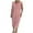 Pink, variant on yillto Womens Plus Size Dress Cotton Linen Ruffle Sleeve V Neck Summer Loose Midi Dress Tshirts Dresses