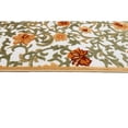 thumbnail image 4 of Bashian Rugs 42x66" Rectangular Microfiber Area Rug in Ivory/Rust, 4 of 6