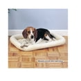 thumbnail image 2 of Sherpa Crate Dog Beds Soft Plush Comfortable Bolster Sides (Small,Lavender), 2 of 5