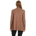 thumbnail image 4 of Women's Solid Casual Lightweight Long Sleeve Loose Fit Knit Sweater Cardigan, 4 of 4