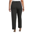 thumbnail image 3 of Terra & Sky Women's Plus Size Ponte Pants, 3 of 5
