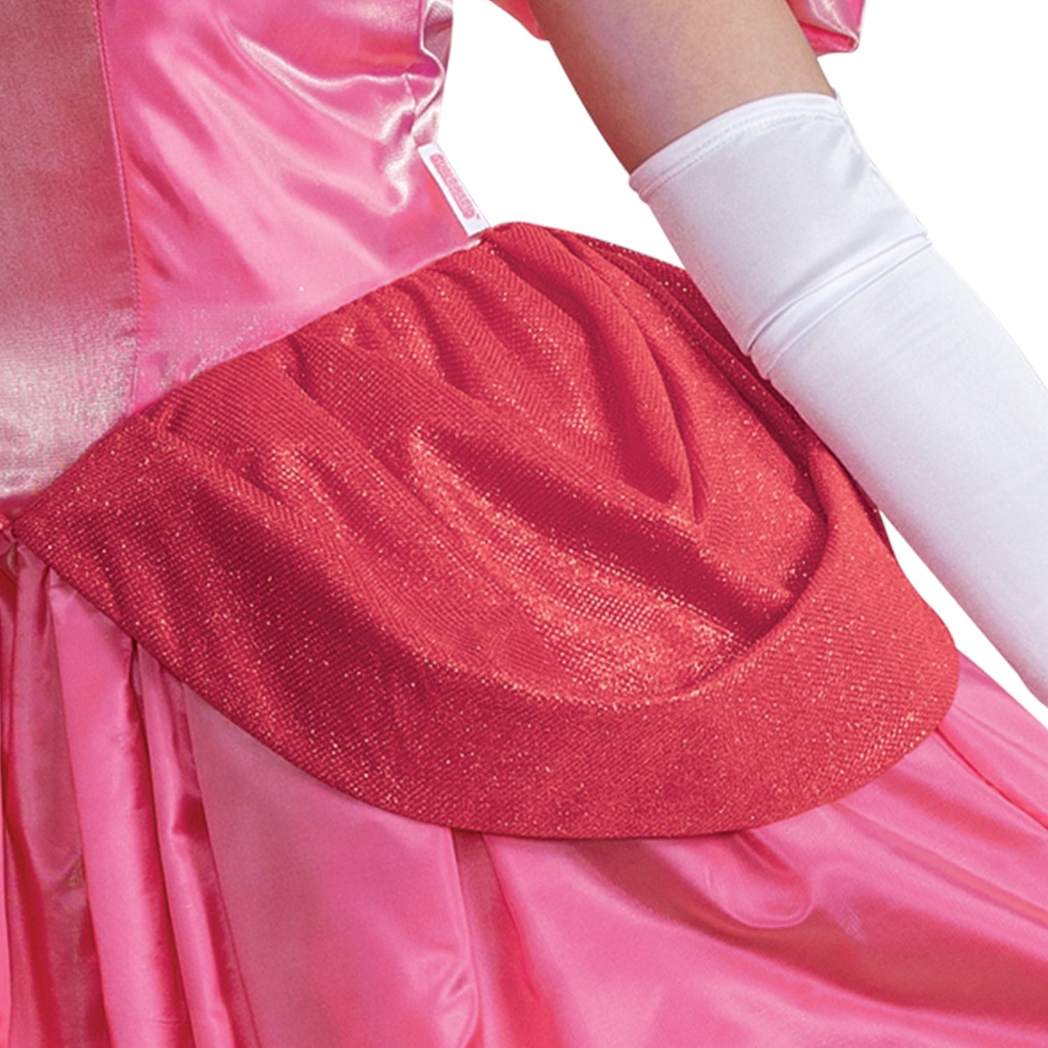 Nintendo Super Mario Bros. Princess Peach Halloween Costume for Adults, Womens Size M (8/10), by Disguise