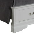 thumbnail image 5 of Glory Furniture Louis Phillipe Queen Storage Bed in White Color, 5 of 7