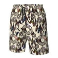 thumbnail image 4 of Logiee Dreamcatcher Print Mens Swim Trunks Quick Dry Board Shorts,Breathable Hawaii Beach Shorts Swimwear Bathing Suits-XX-Large, 4 of 6