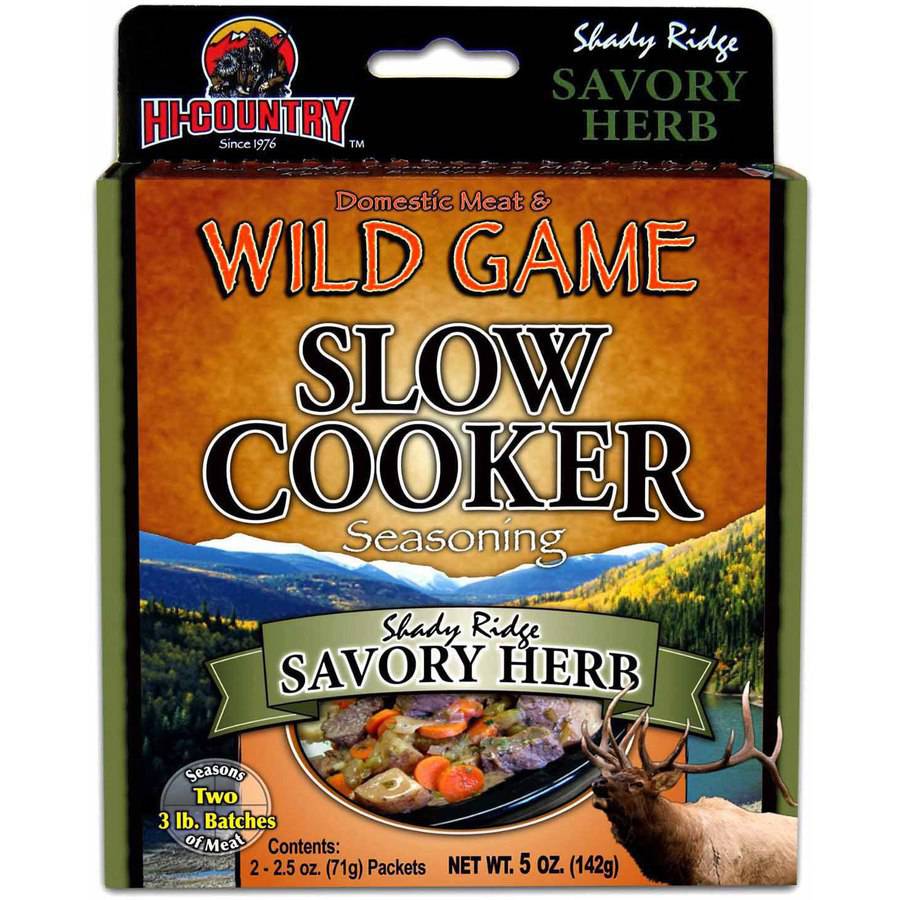 Hi Country Slow Cooker Seasonings, Savory Herb Stew