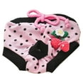 thumbnail image 2 of opvise Pet Female Dog Puppy Diaper Pants Menstrual Physiological Sanitary Short Panty Pink, 2 of 8