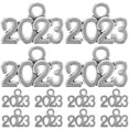 thumbnail image 1 of EeaseCA 100Pcs Small 2023 Charms Jewelry Making Pendant for Bracelet Necklace Earrings Key Chain, 1 of 8