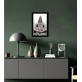 thumbnail image 5 of IBA Indianbeautifulart Lord Shiva Picture Frame Religious Poster Black Wall Frame Deity Photo Frame Wall Decor&nbsp;For Home/ Office/ Temple-12 x 18 Inches, 5 of 7