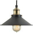 thumbnail image 2 of Linea di Liara Andante Black and Gold Farmhouse Pendant Lighting for Kitchen Island  Hanging Light Fixtures Matte Black Pendant Light for Kitchen Sink, UL Listed, 2 of 17