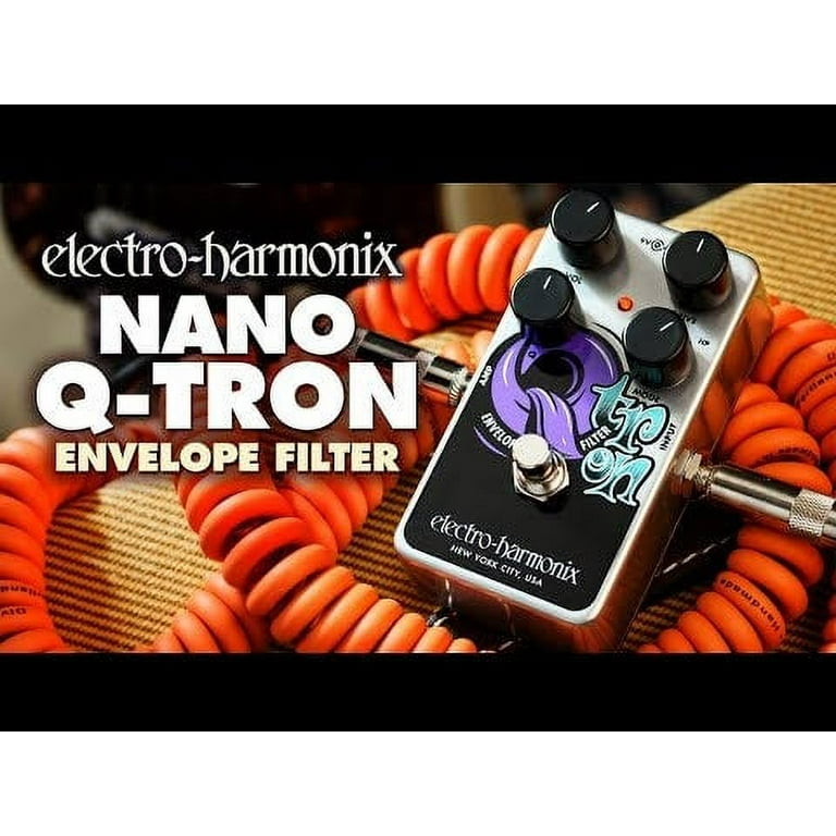 Electro-Harmonix Nano Q-Tron Envelope Filter Effects Pedal Silver