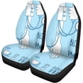 thumbnail image 2 of RYLABLUE Set of 2 Car Seat Covers Hypertension Ill Line Pressure Measurement Health High Patient Universal Auto Front Seats Protector Fits for Car,SUV Sedan,Truck, 2 of 5