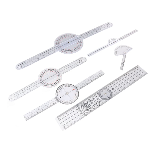 Goniometer,6PCS Medical Goniometer Set Medical Goniometer Spinal Goniometer Advanced Technology