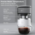 Coffee Maker Portable Espresso Machine Tritan Water Electric Drip