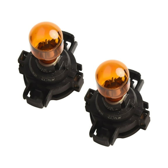 Tekuisi 2Pcs PY24W Front Turn Signal Light Bulb 4300K 12 V 24 W 1300610092 for BMW E90 E92 F07 F10 F32 F33 F36 Car Accessories