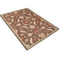 thumbnail image 3 of Rugsotic Carpets Hand Tufted Wool Eco-Friendly Area Rugs - 5'x8', Rectangle, Brown, Modern Contemporary Design, High Pile Handmade Anti Skid Rugs for Living Room, Bed Room (K00233), 3 of 7