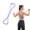 Purple, variant on Figure 8 Resistance Band with Handles, 2026 New Silicone Figure 8 Exercise Bands for Women Men, 20 lb Resistance Rubber Band for Arms, Back, Shoulder Stretch