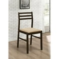 thumbnail image 6 of Bucknell 3-piece Dining Set with Drop Leaf Cappuccino and Tan, 6 of 8