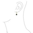 thumbnail image 3 of Bling Jewelry Womens Classic 10K-14K Gold Pearl Dangle Earrings Lever Back June Birthstone, 3 of 4