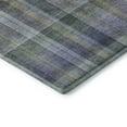 thumbnail image 4 of Addison Rugs Mayfield Washable Transitional Plaid Green Rectangle Rug, 3' x 5', 4 of 6