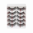 thumbnail image 3 of 26-27 3D Mink Eyelashes Colorful Mix Color Blue Red White False Eyelashes Fluffy Soft, 3 of 5