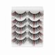 thumbnail image 3 of 26-27 3D Mink Eyelashes Colorful Mix Color Blue Red White False Eyelashes Fluffy Soft, 3 of 5