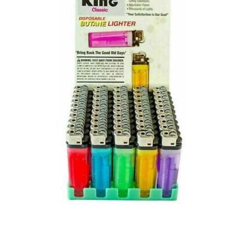 King Classic Disposable Lighter (50 Count)