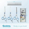 thumbnail image 3 of Set de tijeras de peluquería canina GLADOG Professional 5 en 1, 3 of 7