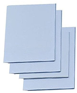 clear prints Easy-To-Cut Linoleum 6 × 6 4 Pack Blue Soft & Firm Artist Printmaking Block Printing set for sharp Easy Cut Carving Sheets 