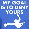thumbnail image 3 of CafePress - My Goal Is To Deny Yours T Shirt - Men's Classic Graphic Cotton T-Shirt, 3 of 4