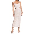 thumbnail image 1 of Vestido de noche BELLA BARNETT, maxi blanco y perlado con lentejuelas, 1 of 6