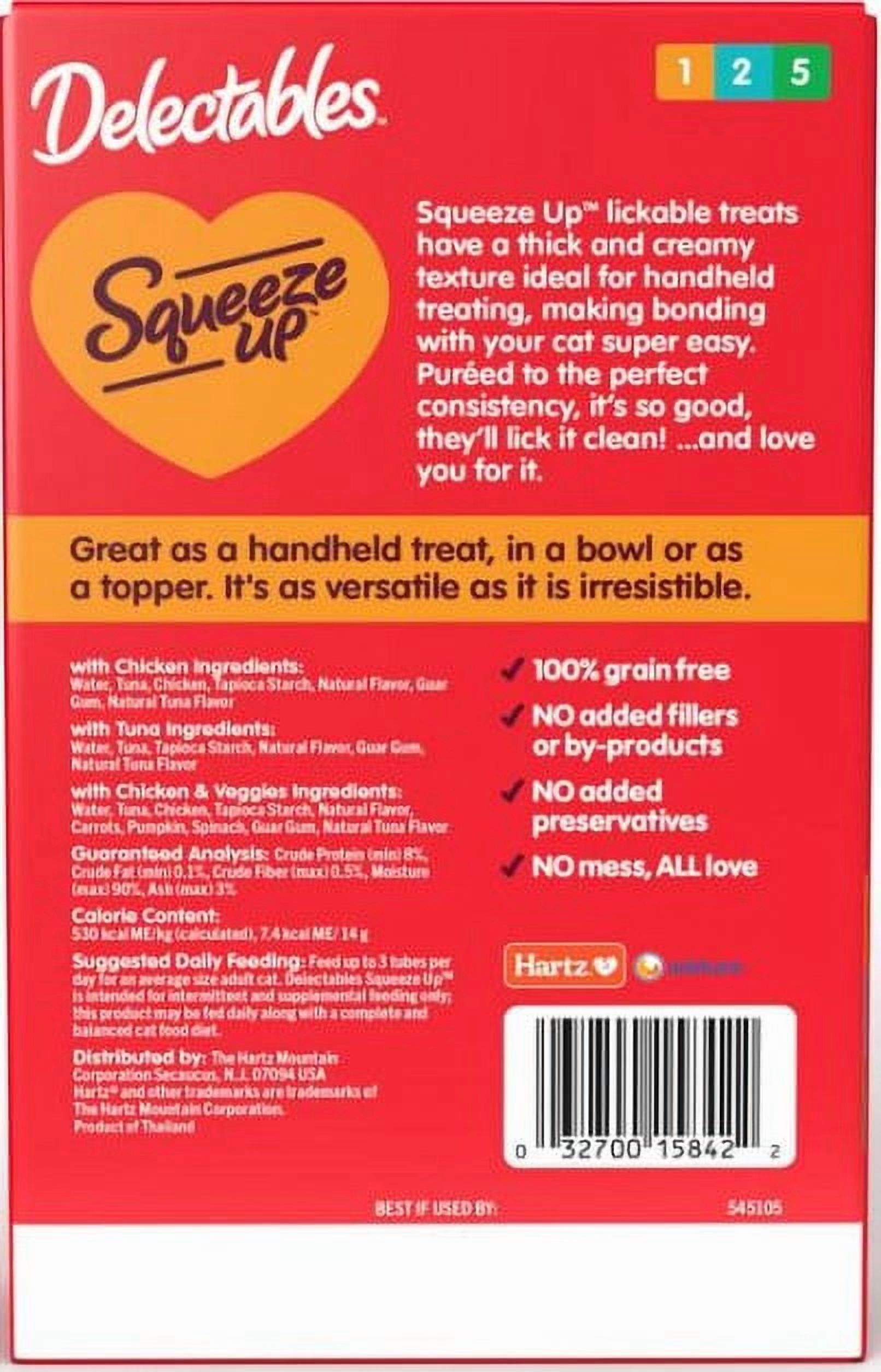 Delectables Squeeze Up Lickable Cat Treats Variety Pack photo 3