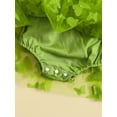 thumbnail image 6 of Miaouyo Baby Girls 2Pcs Summer Outfits, Sleeveless 3D Butterfly Tulle Bodysuit + Headband Set, 6 of 8