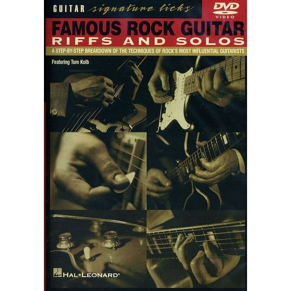 Famous Rock Guitar Riffs & Solos (DVD), Hal Leonard, Special Interests